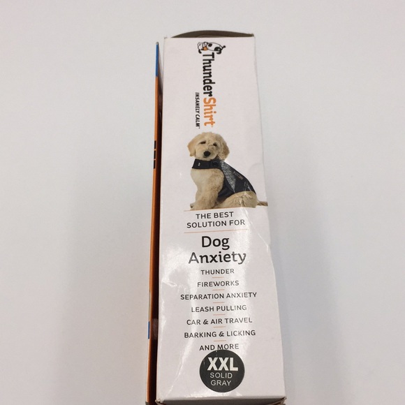 Thunder Shirt Dog Pet Insanely Calm Anxiety Training Harness Grey Size X… - Picture 8 of 14